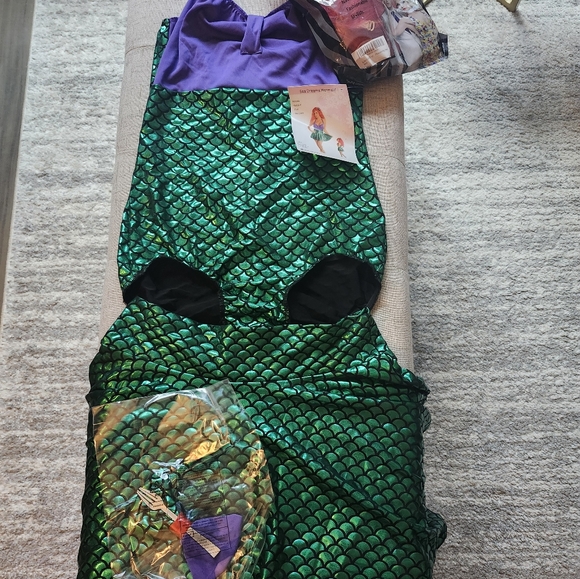 Little mermaid costume short skirt - Picture 2 of 2